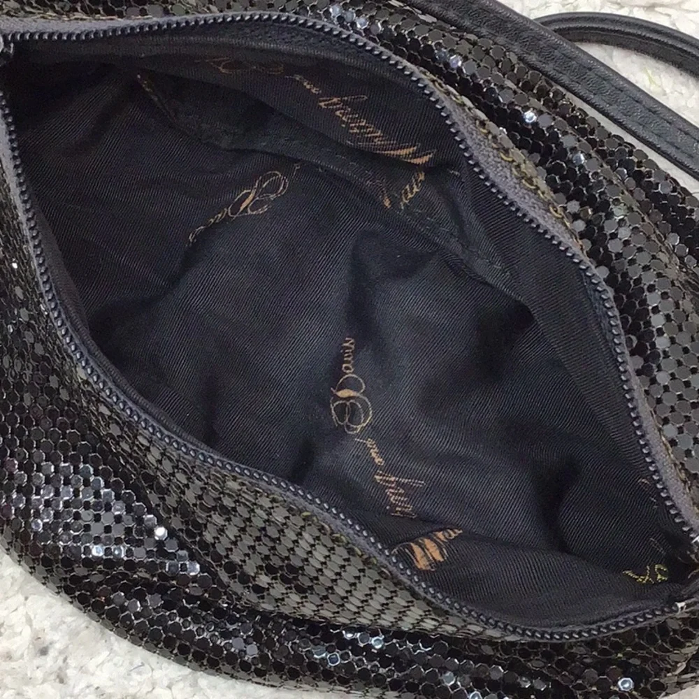 Whiting & Davis black mesh